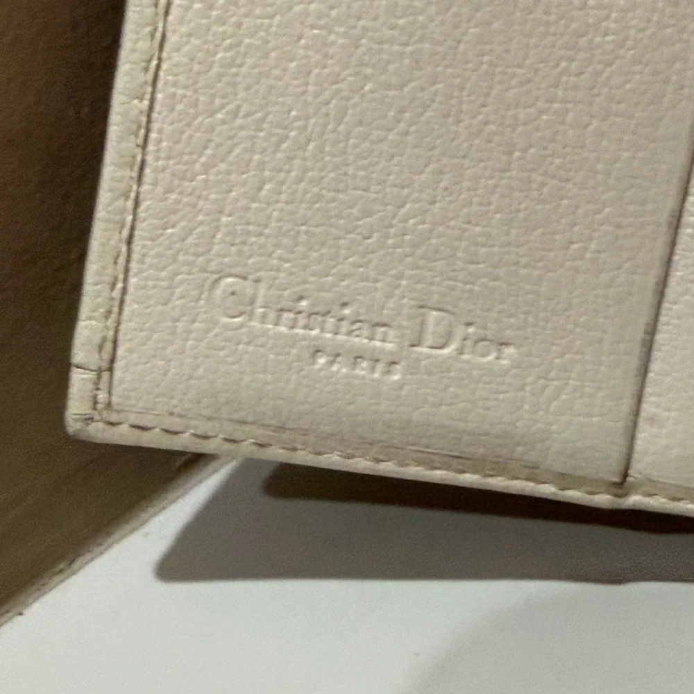 Dior Oblique Romantique Tri-fold Trotter Wallet